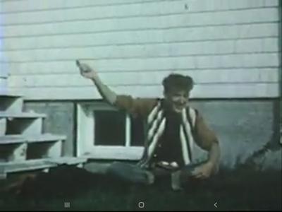 a person standing in front of a window