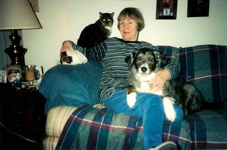 Grandma and pets