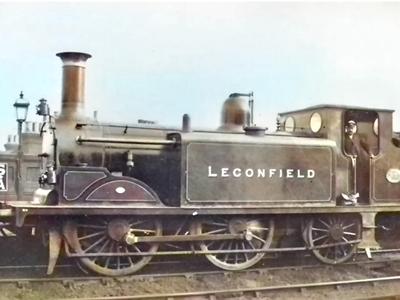 a train on a steel track