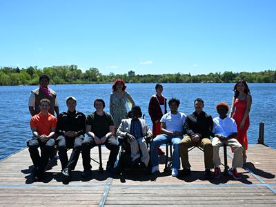 Senior graduation group pics 