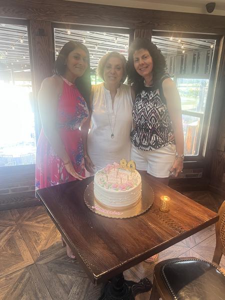 us with mom cake 1