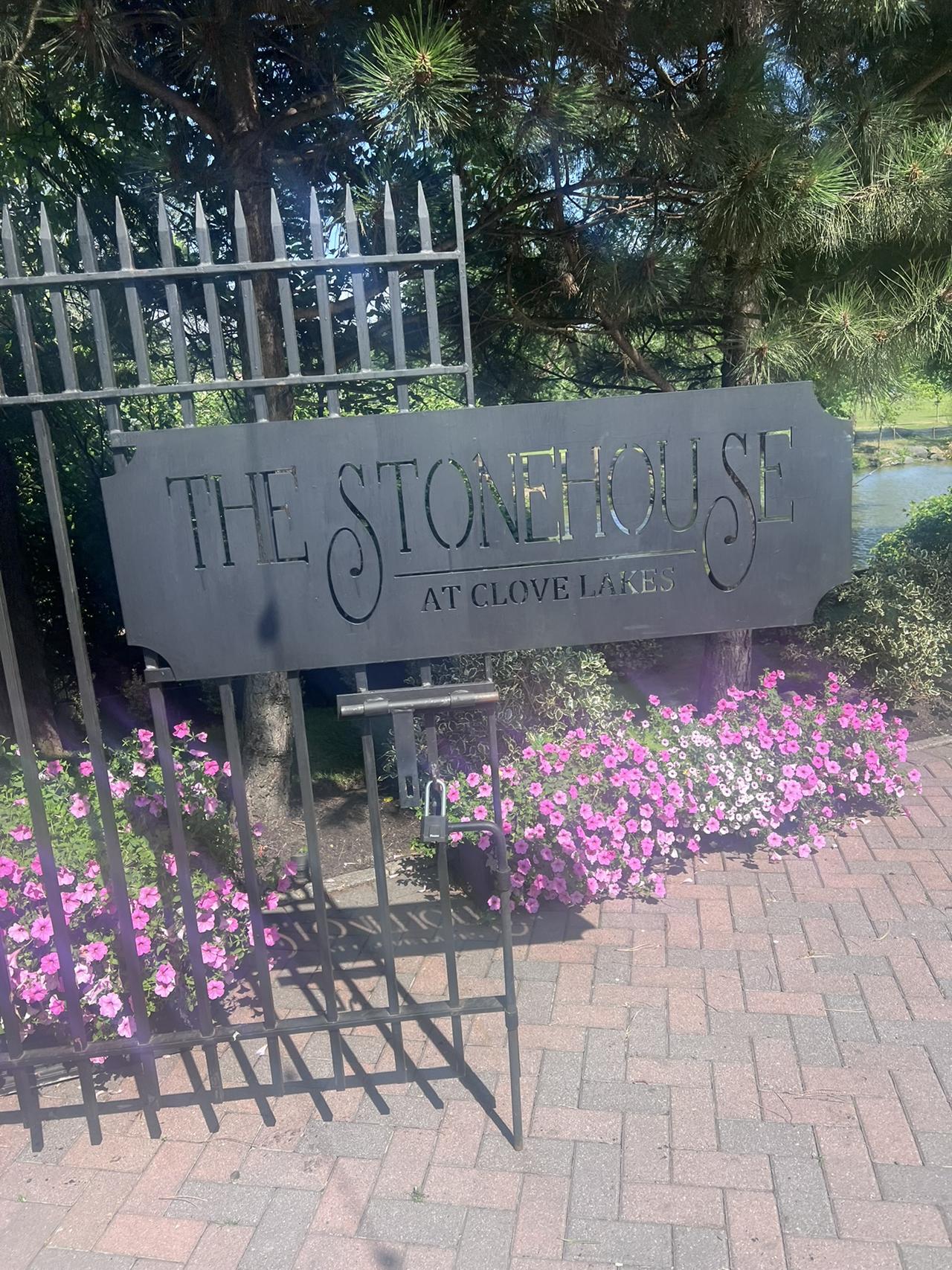 stone house gate