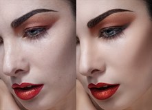 beauty retouching