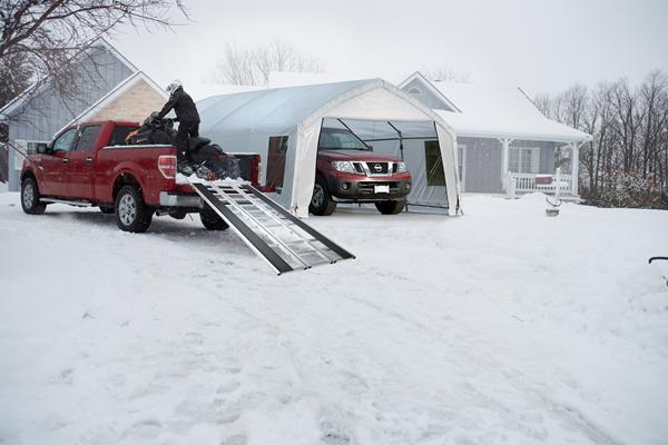 Adding a winter tent