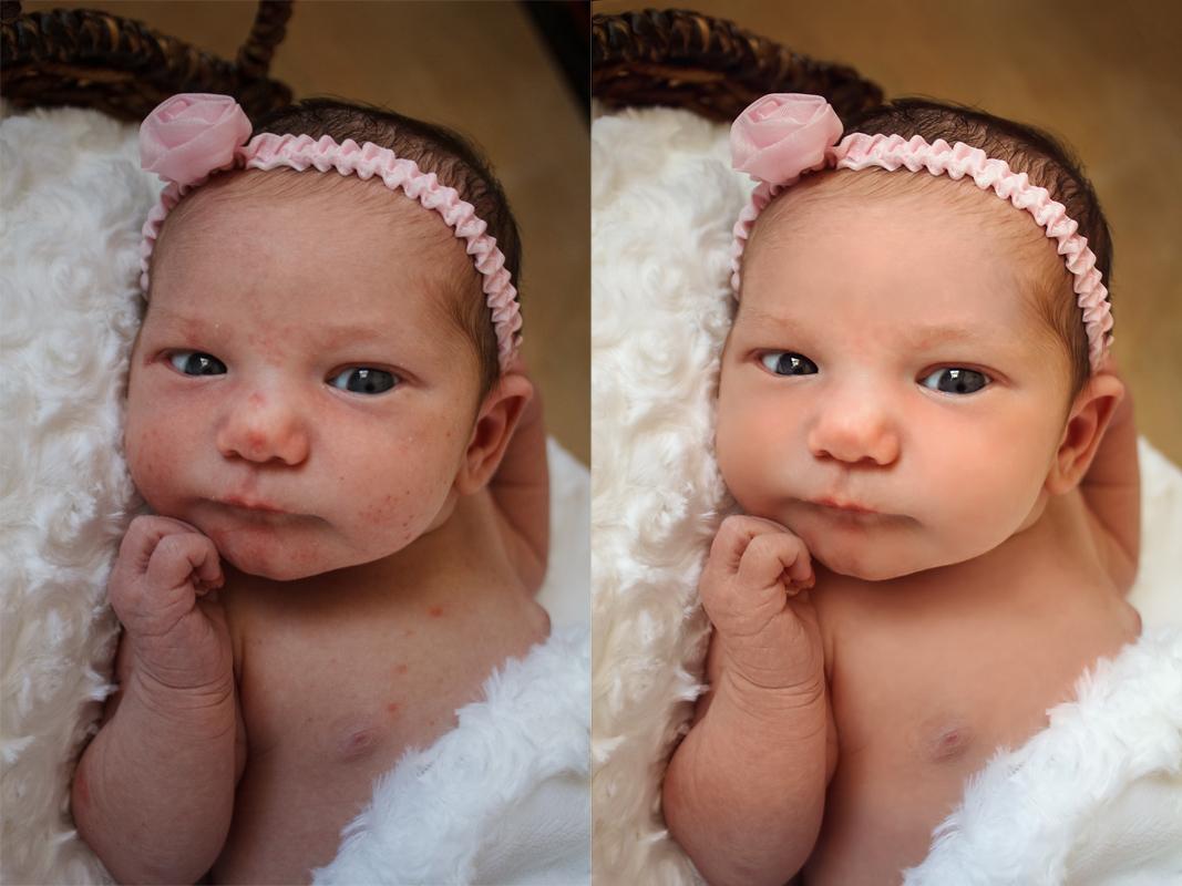 Baby Retouch Before and After