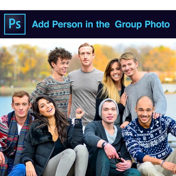 Add Person in the Group Photo