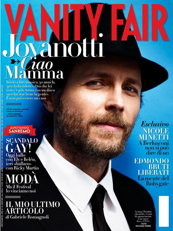 Jovanotti Vanity Fair Cover