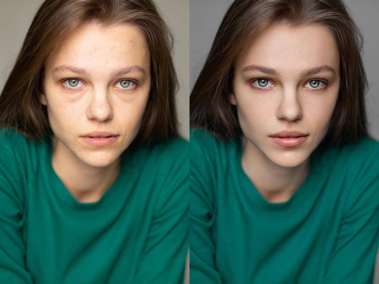 Natural Beauty Retouching – Before & After