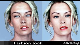 Fashion look editing