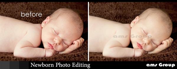Newborn Photo Editing
