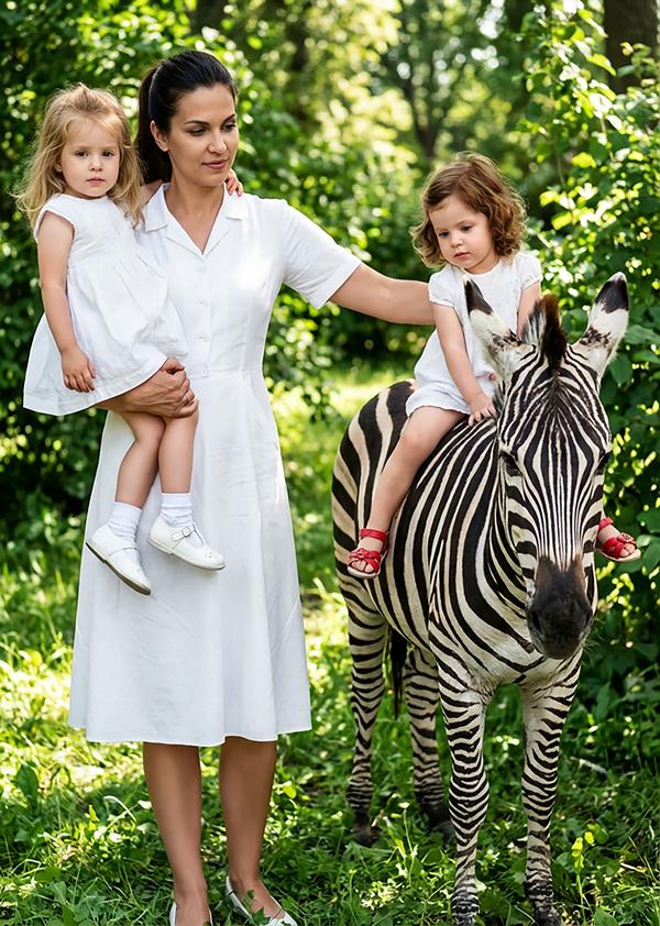 Totally restoration of old  family  image