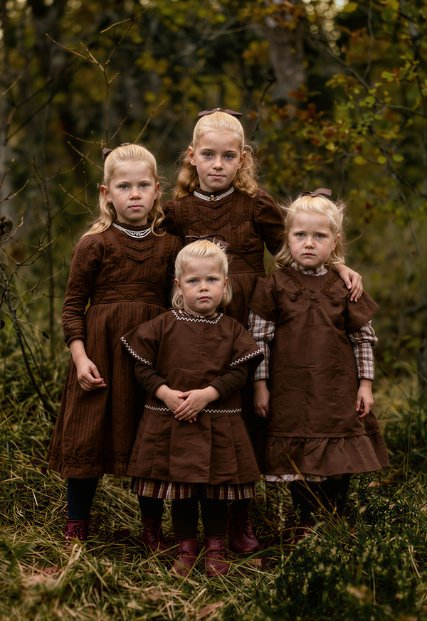 Totally restoration and coloring of kids  portrait 