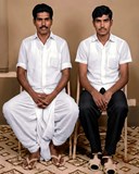 Totally restoration of old men image