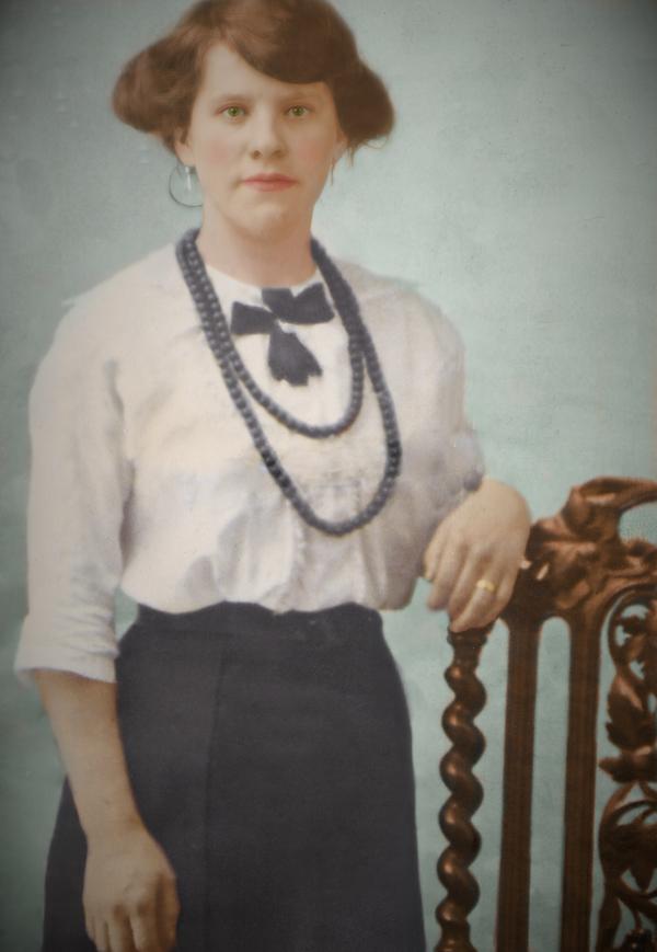 Great Grandma colorized