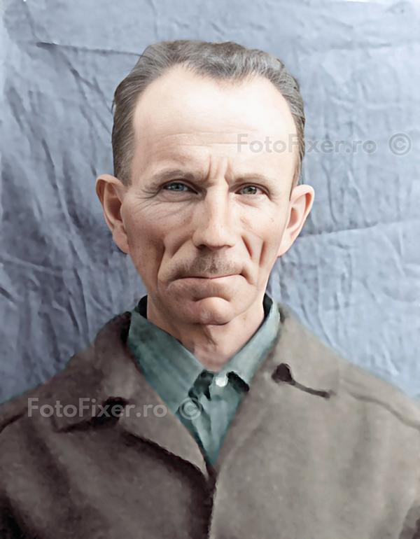 War veteran portrait restored