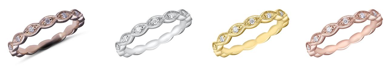 Scallop ring