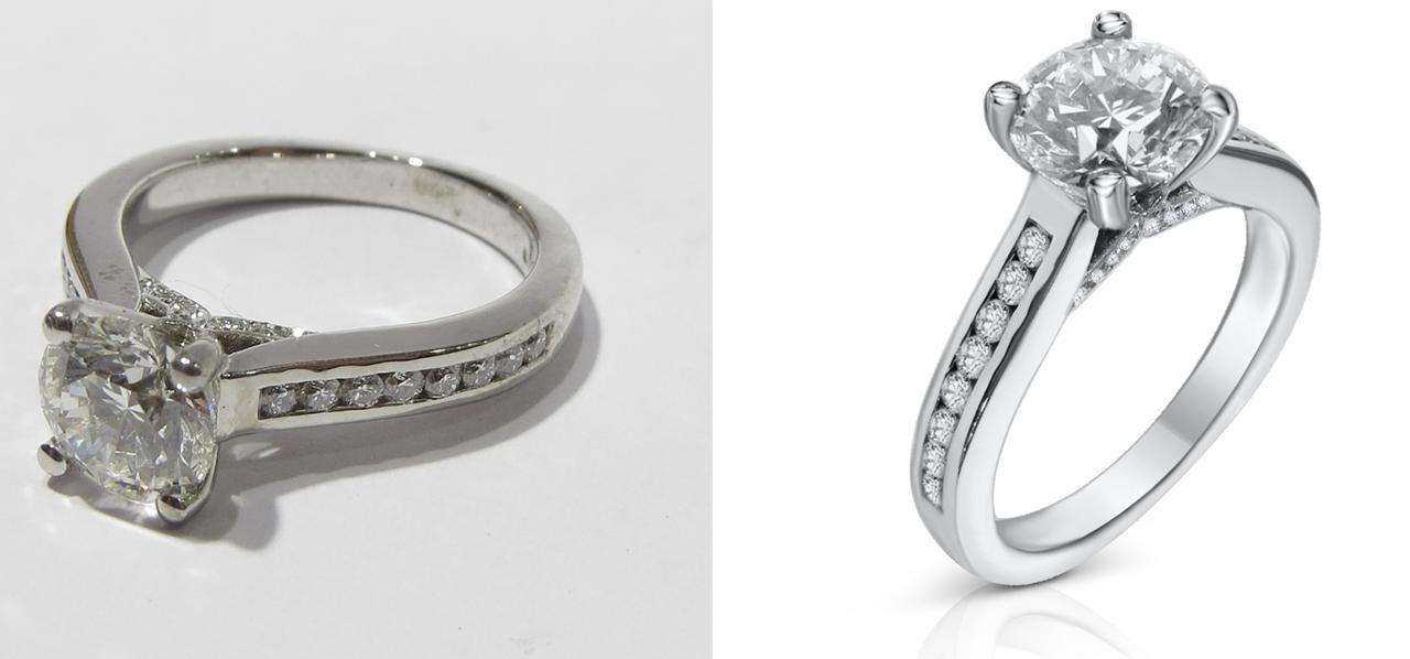 TK diamond ring