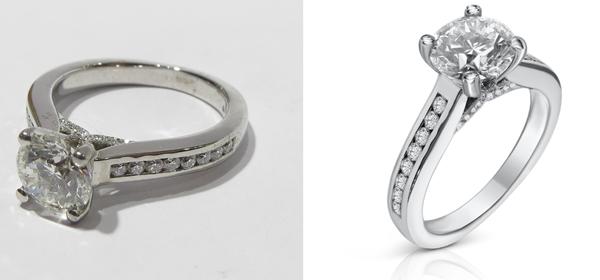 TK diamond ring