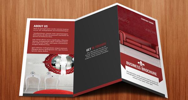 biz-brochure tri fold