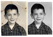 old photo restoration