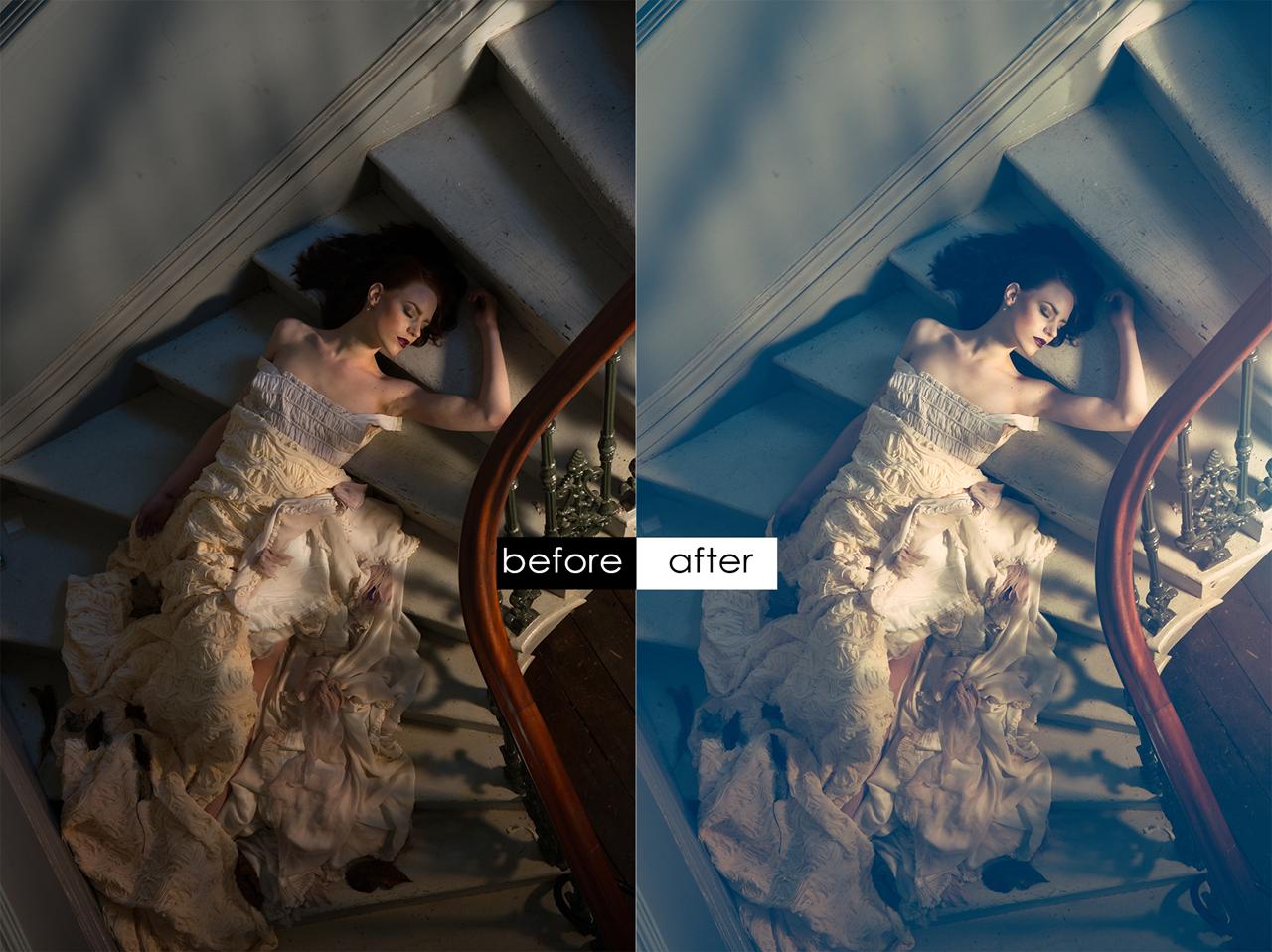 Retouching [Before and After]