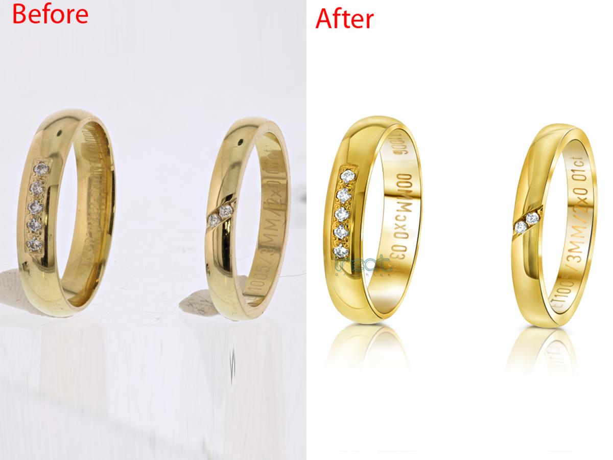 jewelry retouching service 