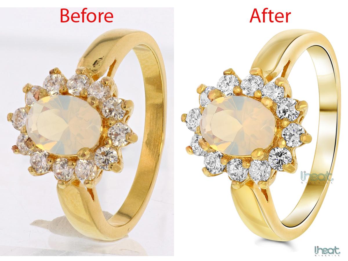 jewelry retouching service