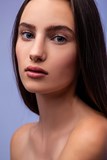 Model portrait retouching