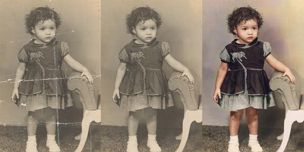 Old photo restoration