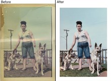 photo restoration