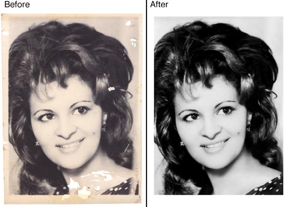 photo restoration