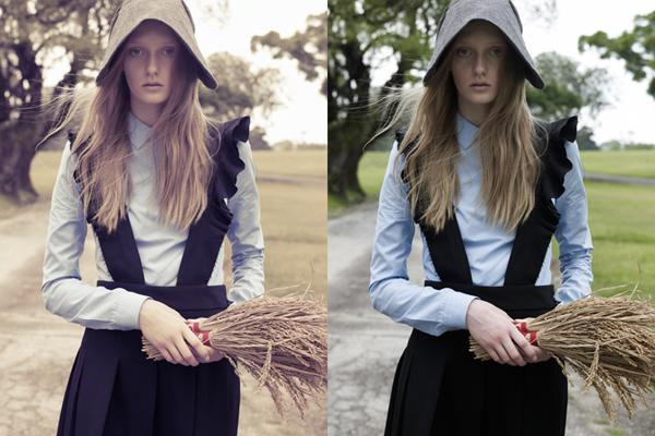 Amish fashion spread