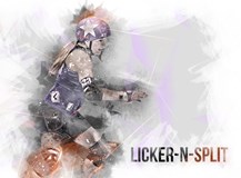 Rose City All-Star Roller Derby Jammer Licker-N-Split