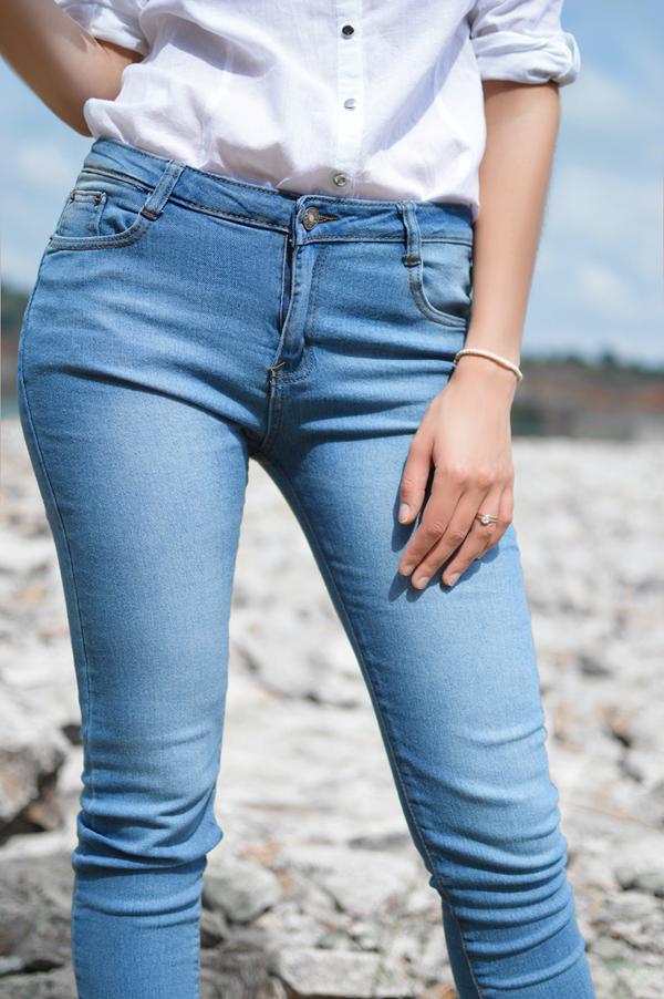 girl in jeans