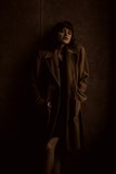 girl in brown light