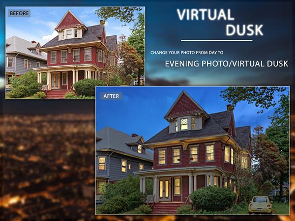 Virtual Dusk/ Day To Dusk / Day To Evening Retouching 