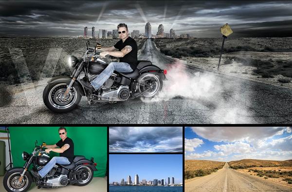 Collage_biker