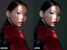 ASIAN GIRL PORTRAIT B&A 10MB