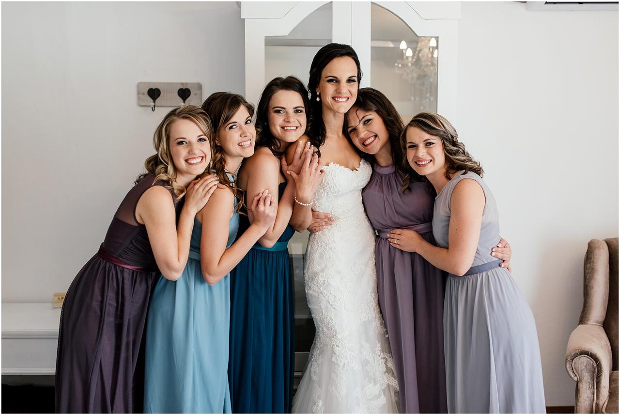 Bride & Bridesmaids