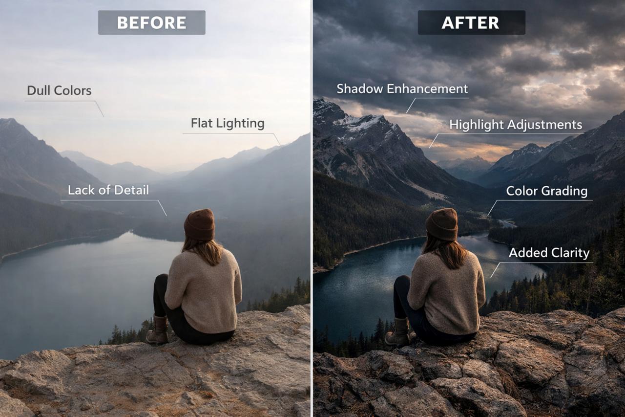 Advanced photo enhancement