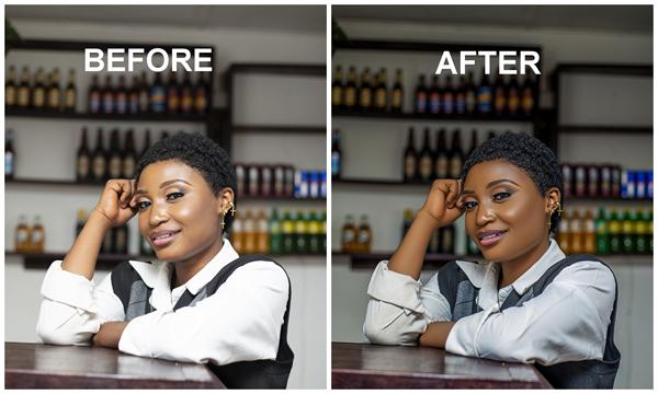 Portrait Retouching Before & After