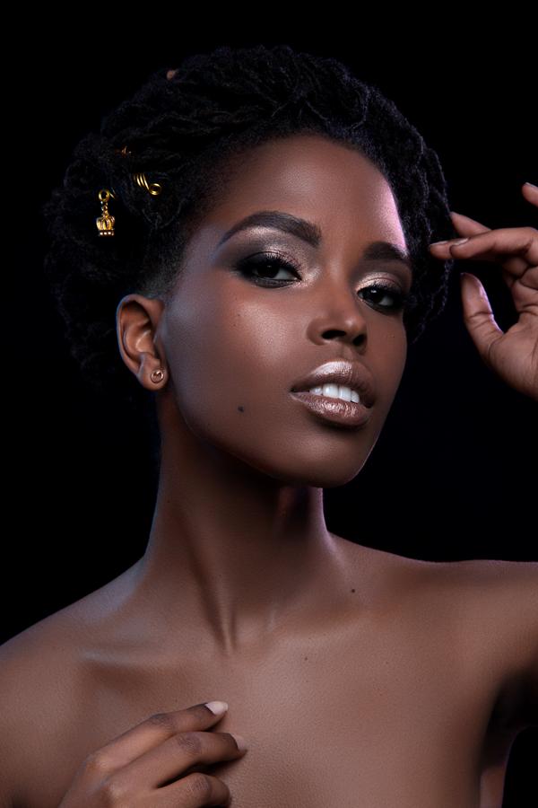Beauty portrait retouching