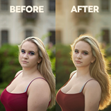 Medium Beauty Enhancement + golden hour Edit 
