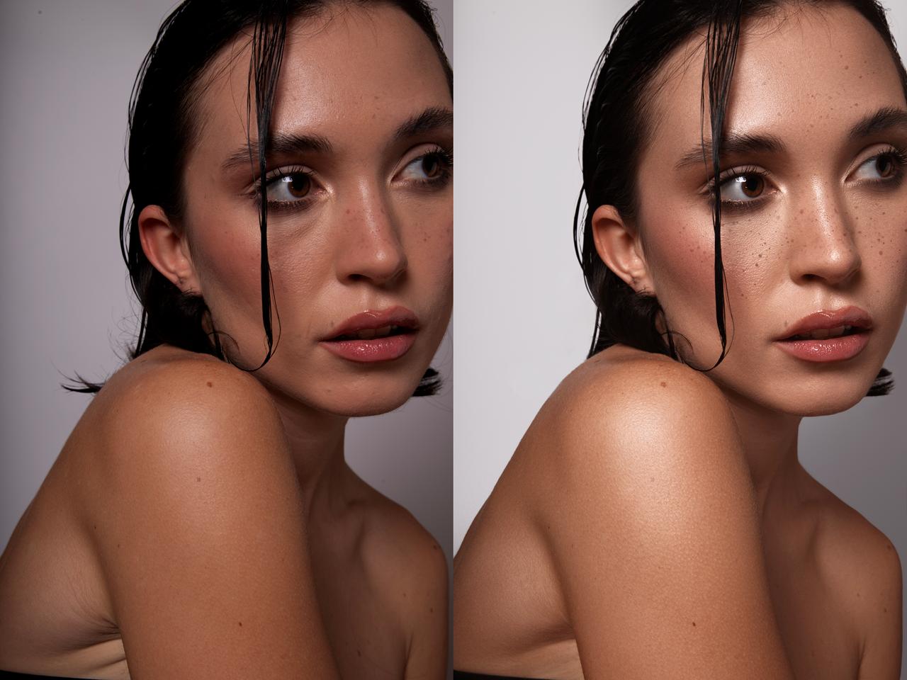 Creative and technical retouching