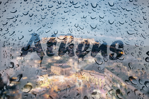 Rainy Athens
